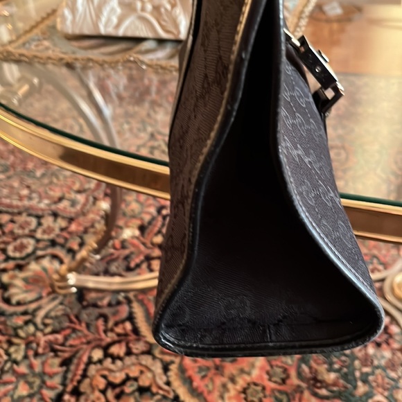 Vintage black monogram gucci bag, well kept , hardly used in excellent condition - Picture 4 of 11